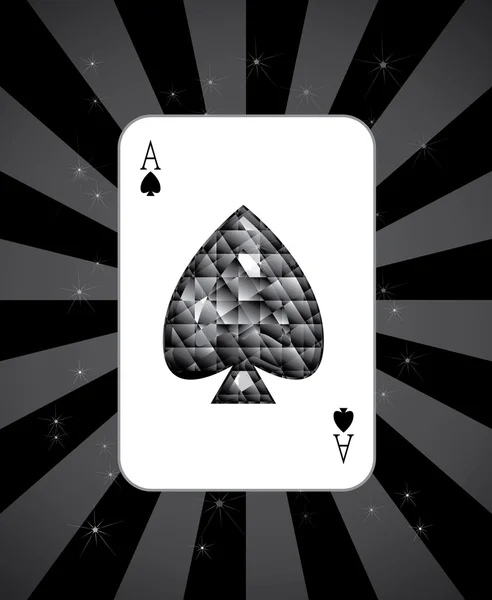 カードをプレイします。 — ストックベクタ