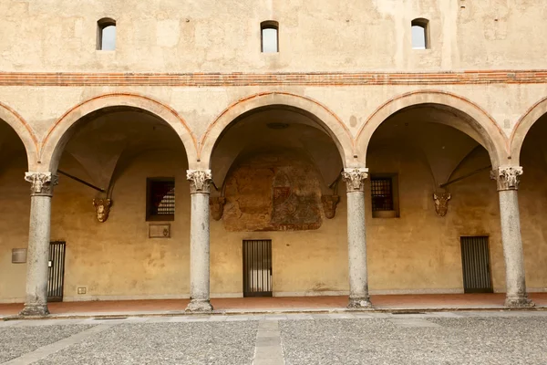 Sforza-slottet — Stockfoto