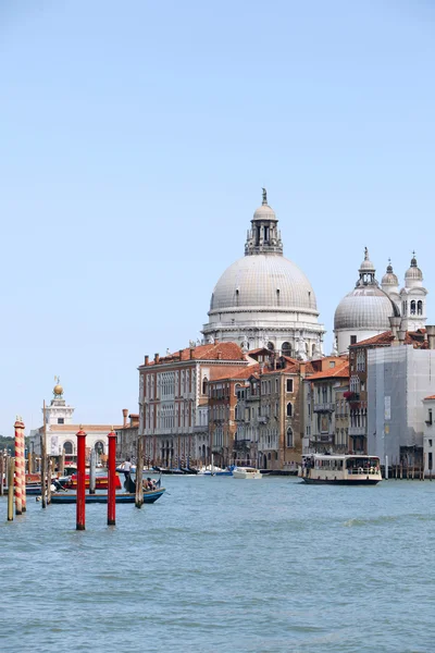 Canal Grande Venedig, Italien Stockbild