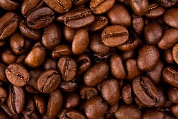 Kaffe bönor bakgrund — Stockfoto