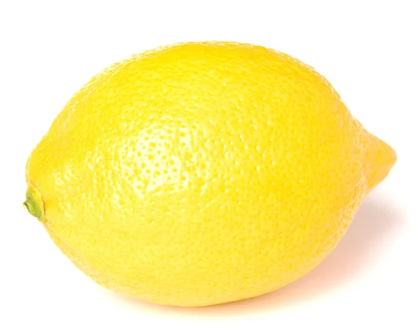 stock image Yellow lemon on a white background