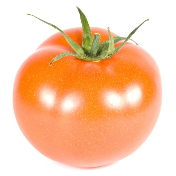Tomat merah pada latar belakang putih — Stok Foto
