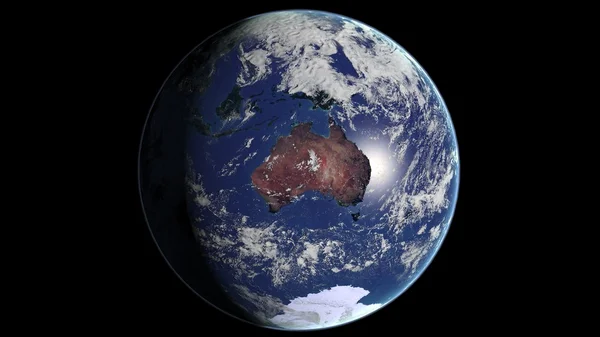 Planetjorden: Australien — Stockfoto