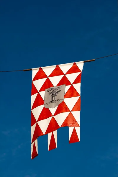 stock image Medieval Fest Flag