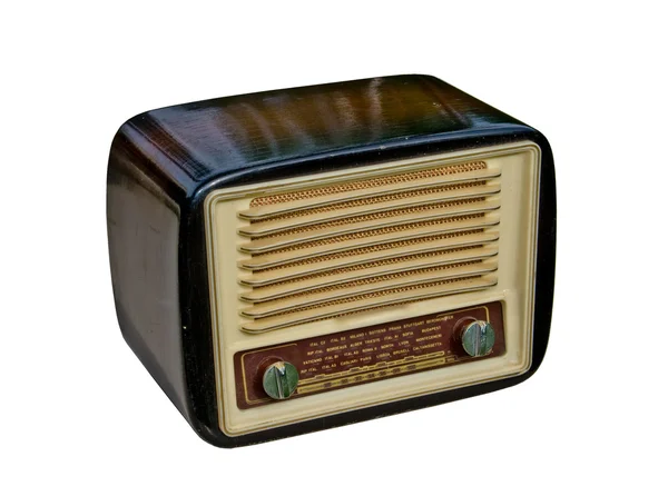 stock image The old radio