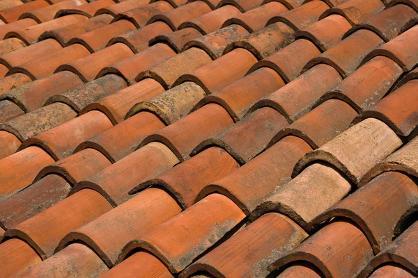 Pokrycia dachowe dachówka tekstura — Zdjęcie stockowe