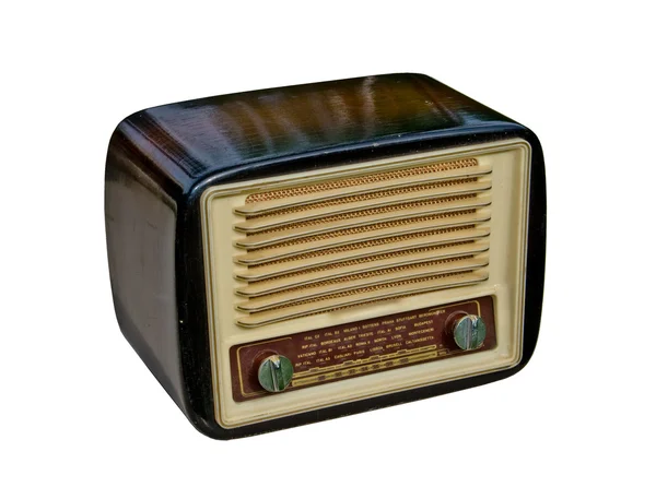 Den gamla radion Stockfoto