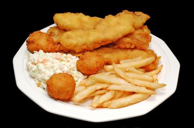 Fish and Chips clipart