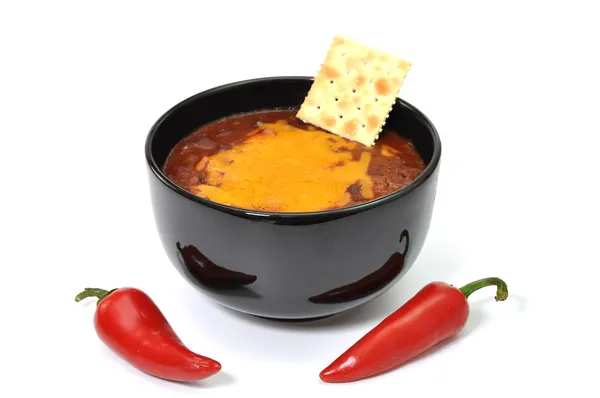 Chili and Peppers — Stock Photo, Image
