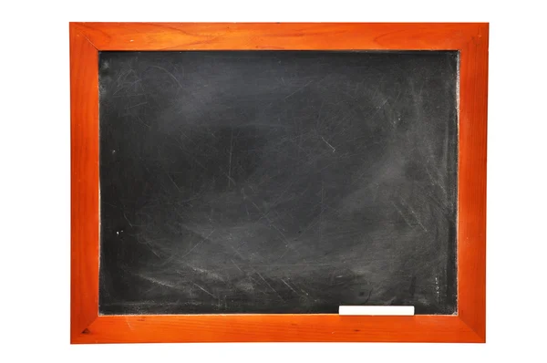 Chalkboard com giz (com caminho de recorte ) — Fotografia de Stock
