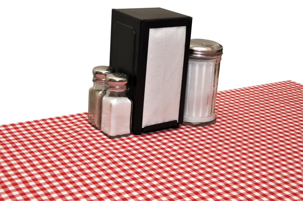 Diner таблиці — стокове фото