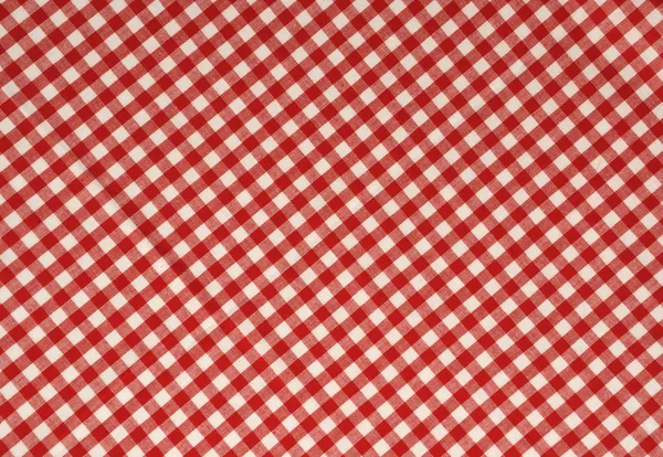 Red Gingham Background — Stock Photo, Image