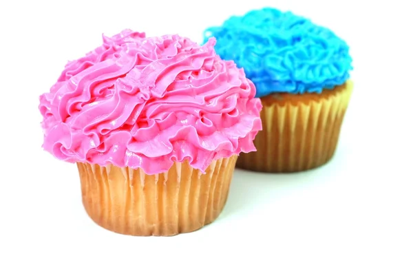 Cupcakes isolados — Fotografia de Stock