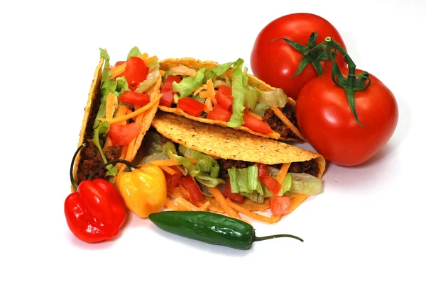 Tacos Isolated — Stock Photo, Image