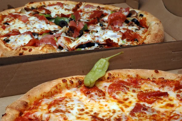 Takeout πίτσα — Φωτογραφία Αρχείου