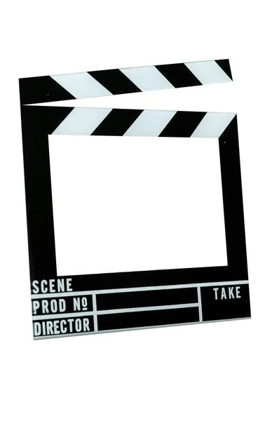 Film Slate Board Isolé — Photo