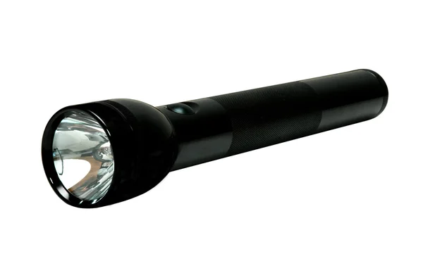 Aluminum Flashlight — Stock Photo, Image
