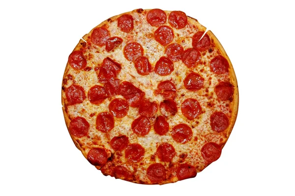 페퍼로니 피자 — 스톡 사진