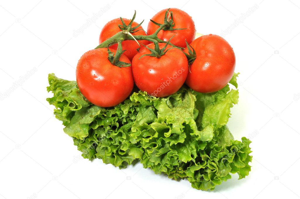 Tomatoes and Lettuce