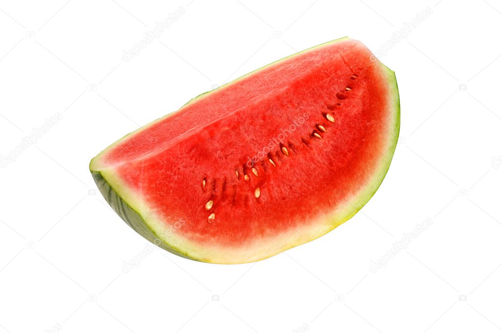 Watermelon, Isolated, Clipping Path