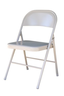 Metal Folding Chair clipart