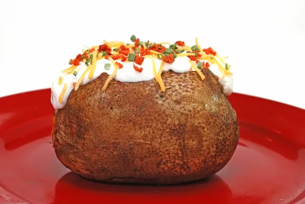Patata al horno cargada —  Fotos de Stock