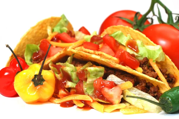 Tacos Primer plano —  Fotos de Stock