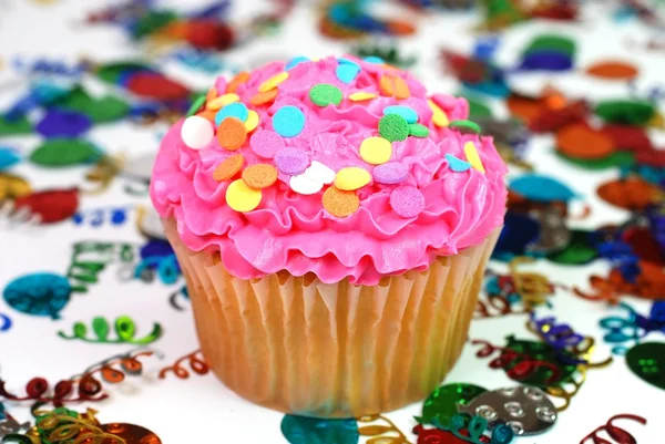 Cupcake de celebración — Foto de Stock