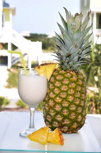 Pina Colada with Pineapple — Stock Photo, Image