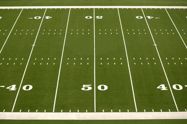 Empty American Football Field — Stock Photo, Image