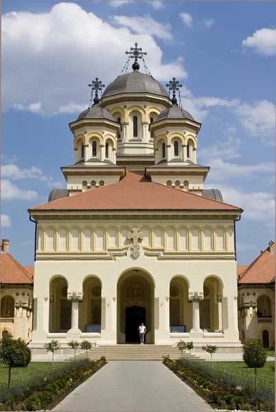 Orthodox cathedral, Alba Iulia — Stock Photo, Image
