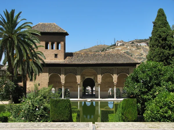 Palazzo dell'Alhambra e complesso della fortezza — Foto Stock