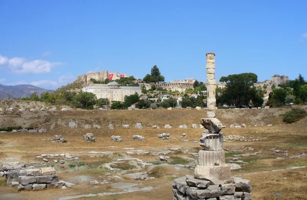 Artemis-Tempel der Antike — Stockfoto
