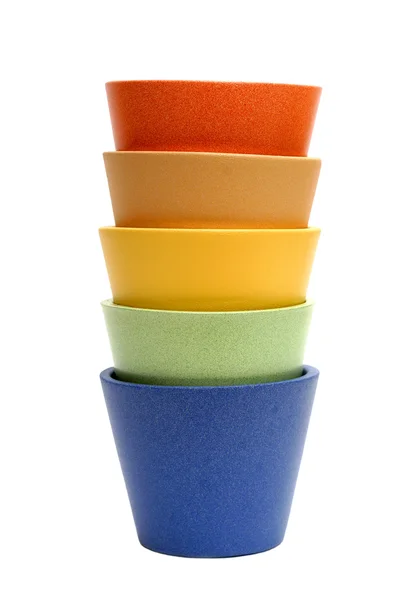 Rainbow Pots — Stock Photo, Image