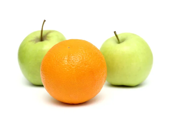 stock image Apples and orange