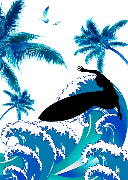 Surfen — Stockfoto