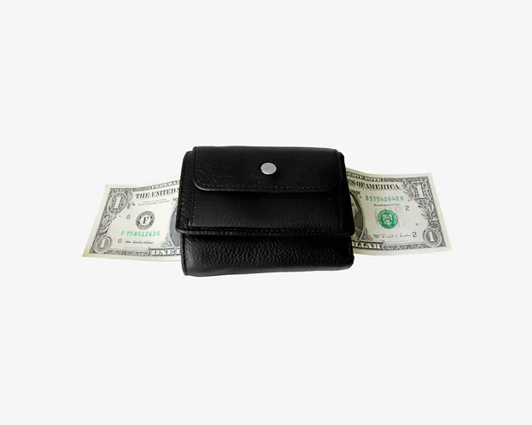 Money in purse — Stock Photo, Image