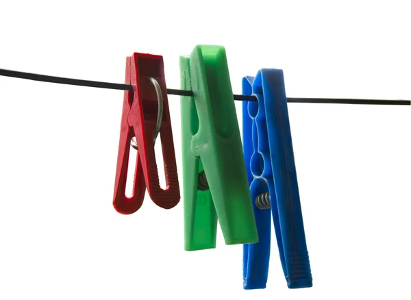 stock image Three pegs