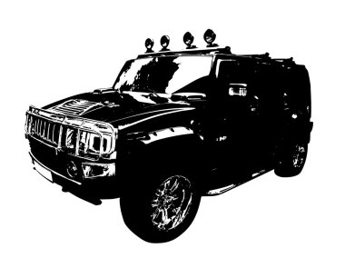 Hummer clipart