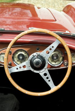 Vintage Steering Wheel clipart