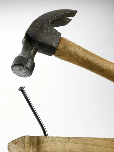 stock image Hammer and Bent Nail