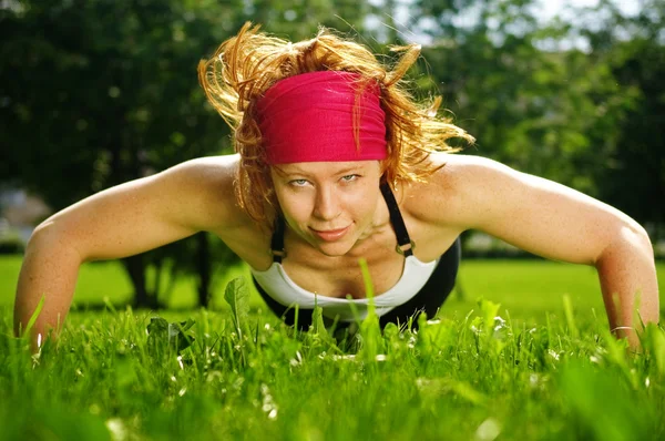 Athlete Outdoor — Stock Photo, Image