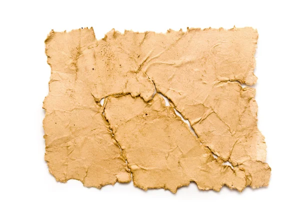 Yaşlı yırtılmış kağıt — Stok fotoğraf