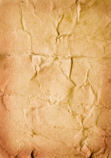 Old brown cardboard as background — Stock Photo, Image