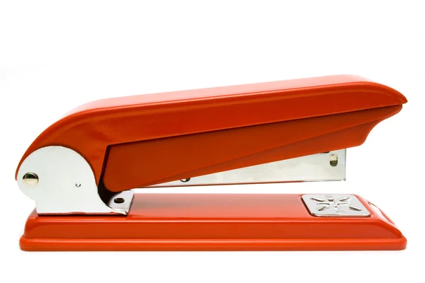 红色订书机 — 图库照片