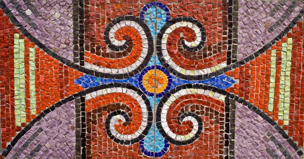 Mosaico de piedra — Foto de Stock