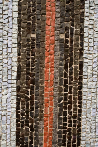Randig mosaik — Stockfoto