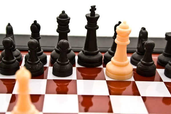 Šachy kombinace — Stock fotografie