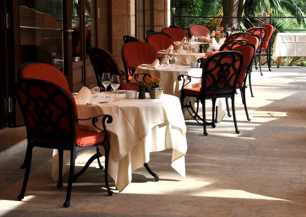 Restaurante terraza — Foto de Stock