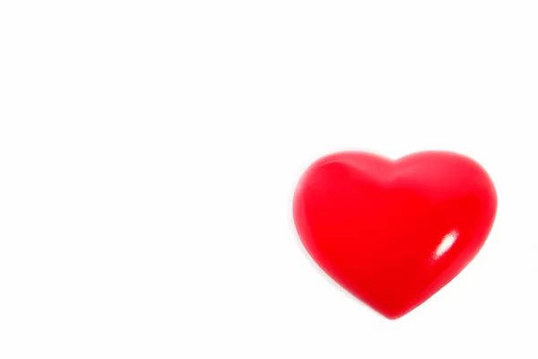 Büyük kırmızı kalp — Stok fotoğraf